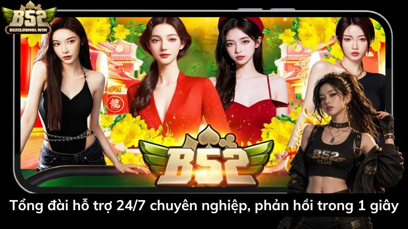 Tổng đài hỗ trợ 24/7 chuyên nghiệp, phản hồi trong 1 giây