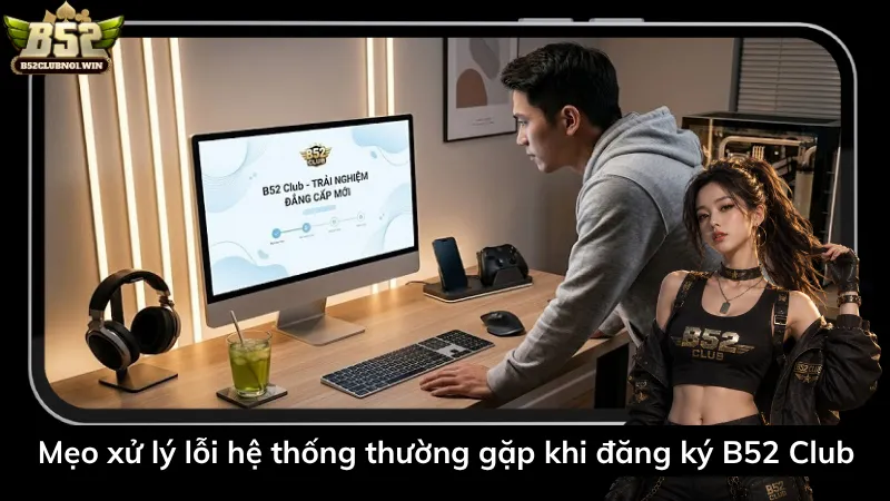 Mẹo xử lý lỗi hệ thống thường gặp khi đăng ký B52 Club