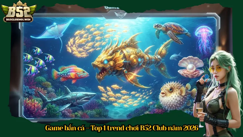 Game bắn cá – Top 1 trend chơi B52 Club năm 2026