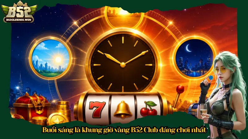 Buổi sáng là khung giờ vàng B52 Club đáng chơi nhất