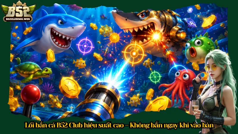 Lối bắn cá B52 Club hiệu suất cao – Không bắn ngay khi vào bàn