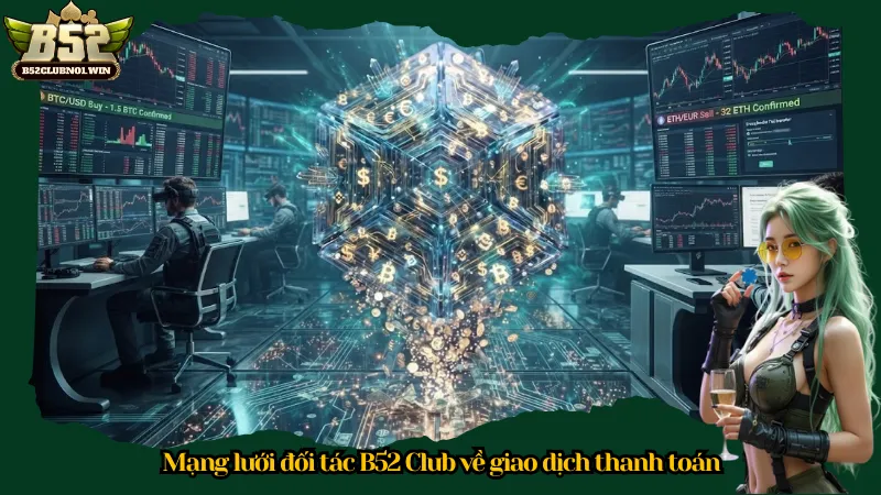 Mạng lưới đối tác B52 Club về giao dịch thanh toán