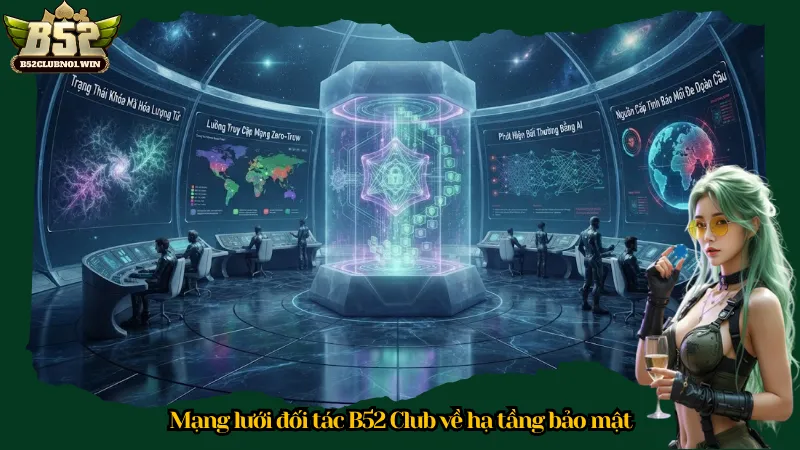 Mạng lưới đối tác B52 Club về hạ tầng bảo mật